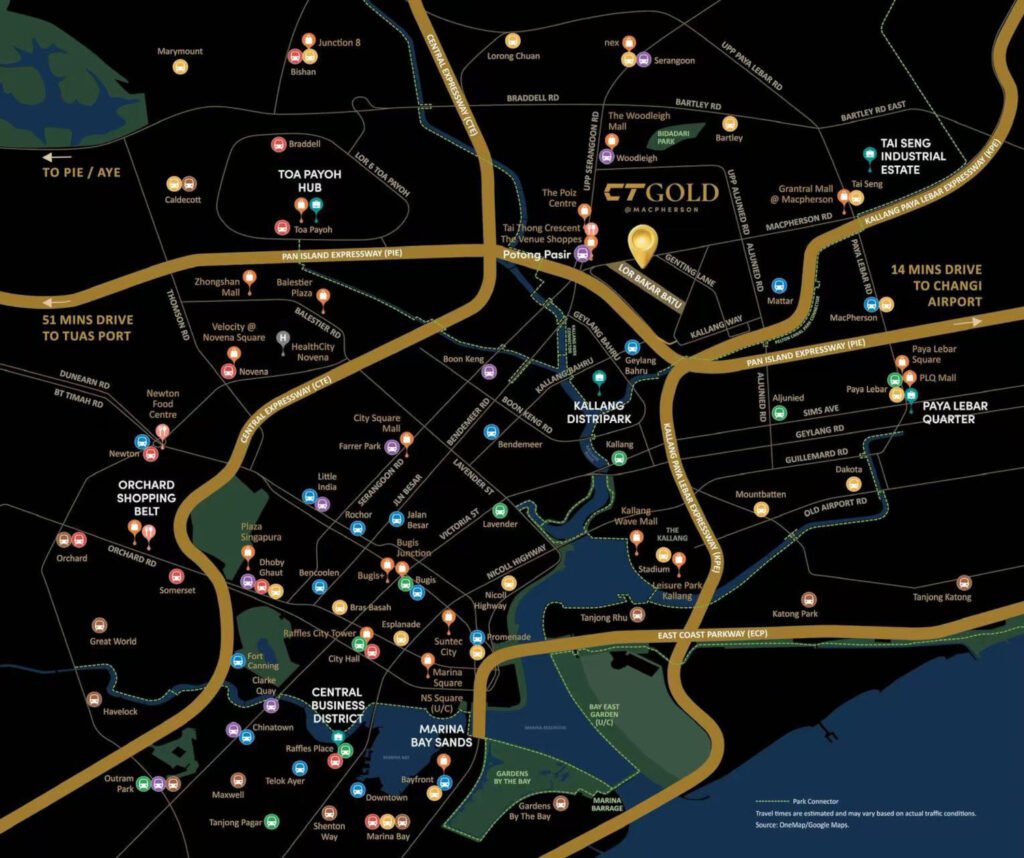 CT Gold Macpherson Location