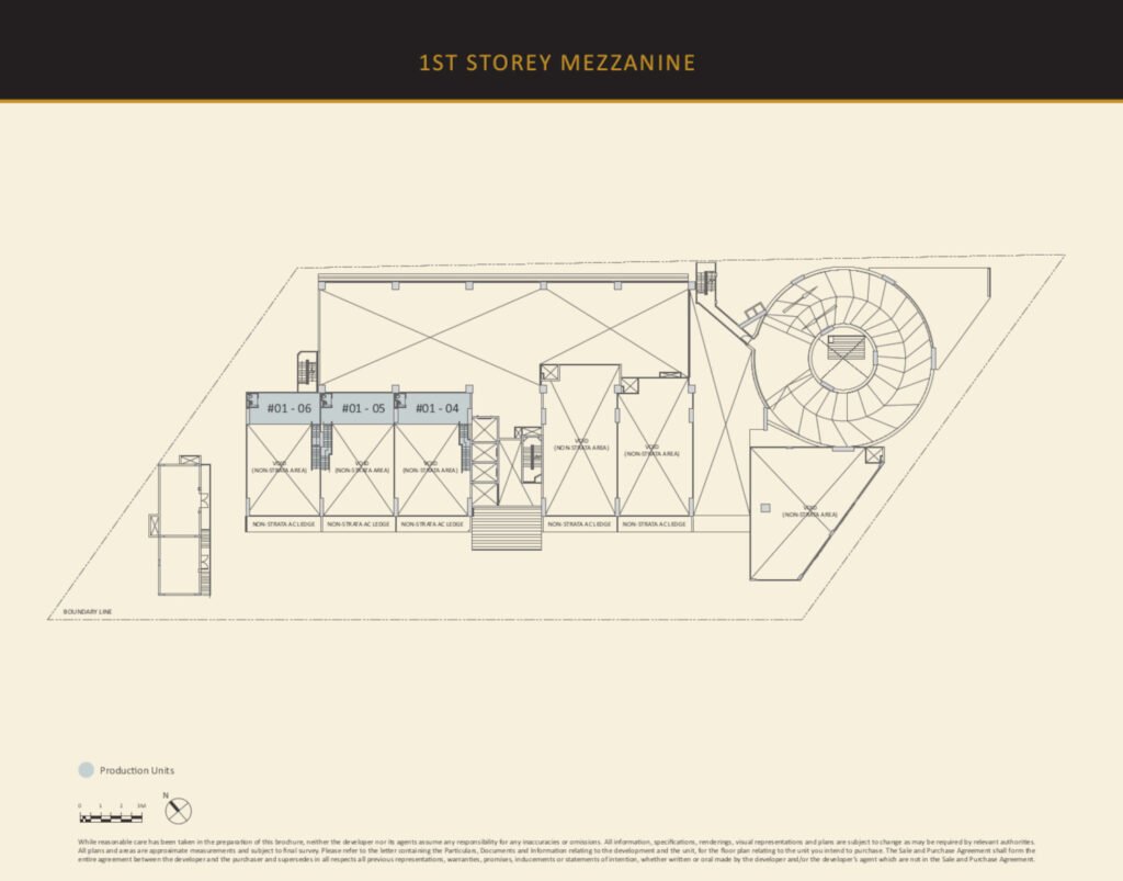 CT Gold Macpherson Level 1 Mezzaine Floor Plan