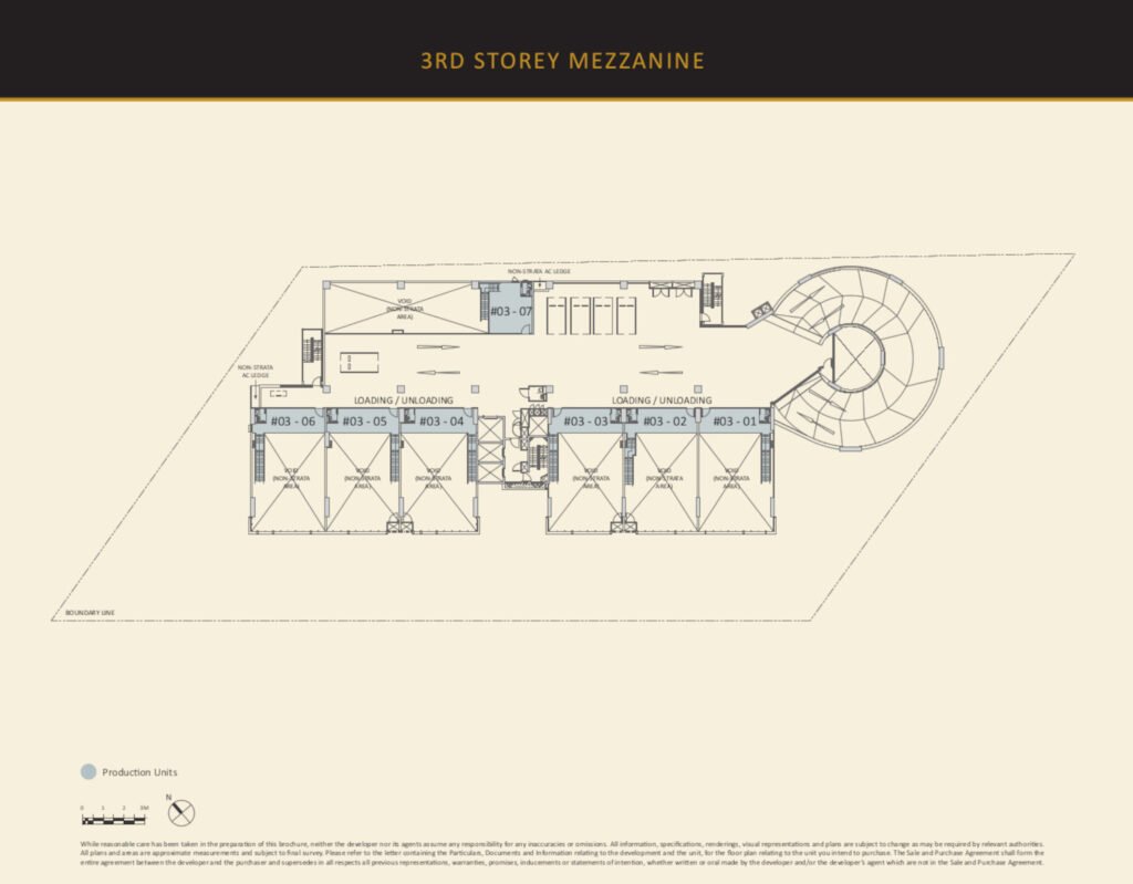 CT Gold Macpherson Level 3 Mezzaine Floor Plan