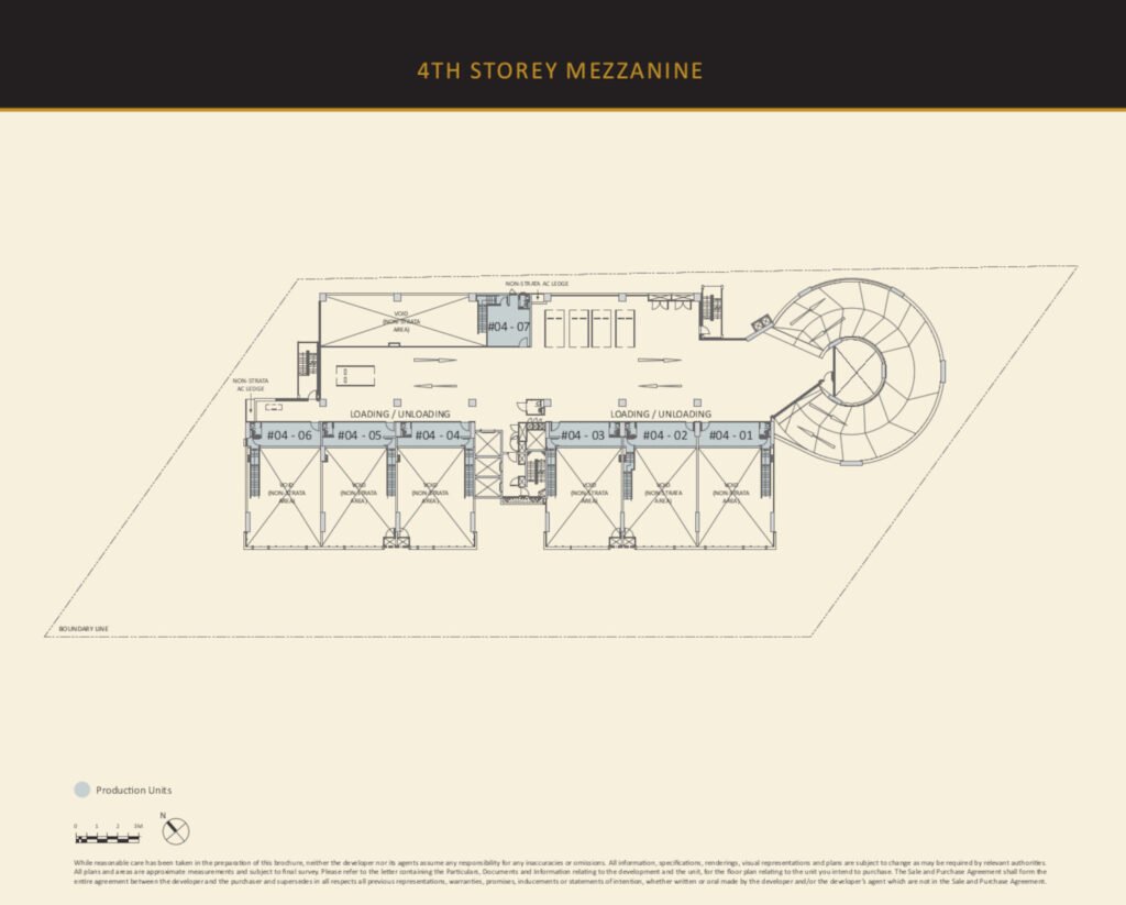 CT Gold Macpherson Level 4 Mezzaine Floor Plan