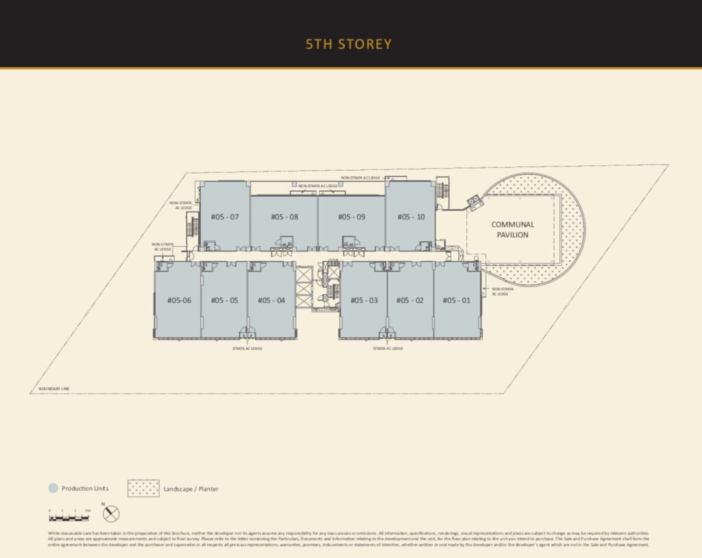 CT Gold Macpherson Level 5 Floor Plan